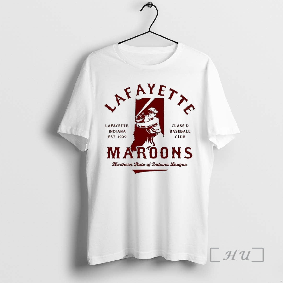 Officials Lafayette Maroons Baseball Class D Indiana Esst 1909 Vintage Shirt Hoodie Sweatshirt | PurePodTees.com