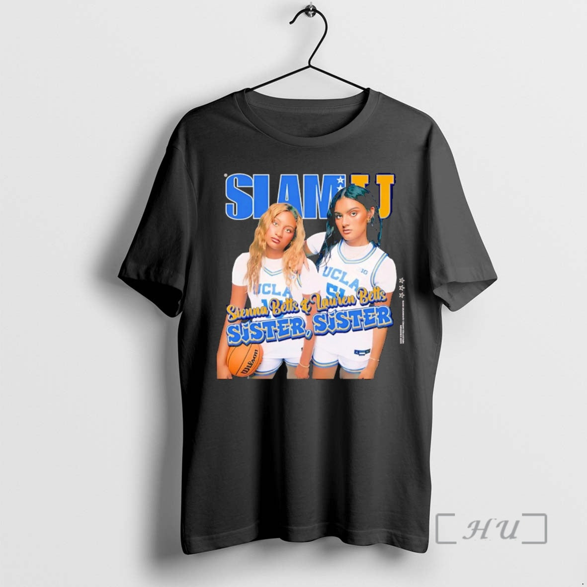Officials Lauren Betts And Sienna Betts Sister Sister Ucla Bruins Shirt Hoodie Sweatshirt | PurePodTees.com