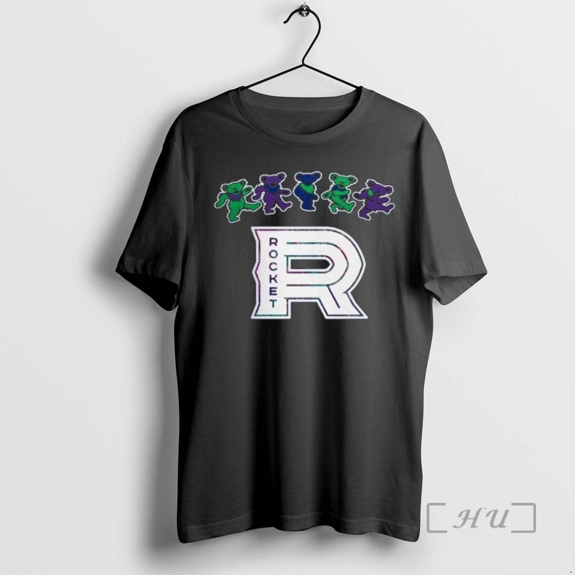Officials Laval Rocket X Grateful Dead 60 Years 2025 Hockey Shirt Hoodie Sweatshirt | PurePodTees.com