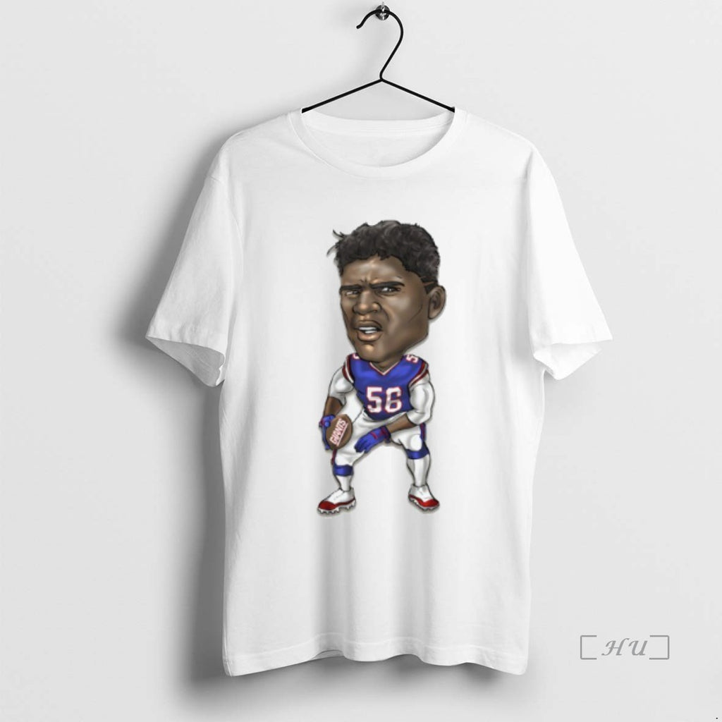 Officials Lawrence Taylor New York Giants Caricature Shirt Hoodie Sweatshirt | PurePodTees.com