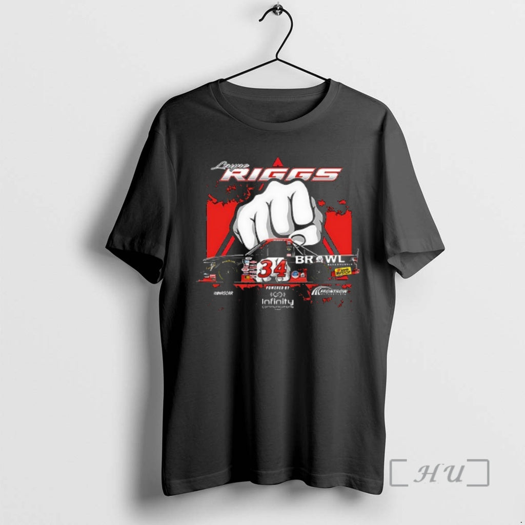 Officials Layne Riggs Checkered Flag Sports Knuckle Boxing Car Shirt Hoodie Sweatshirt | PurePodTees.com