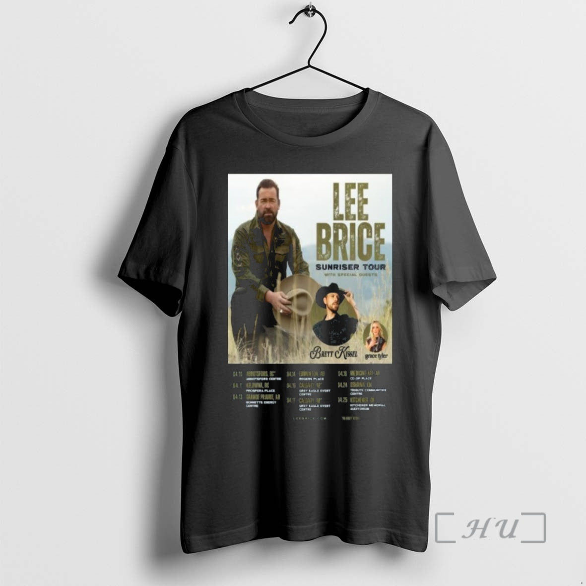Officials Lee Brice Sunriser Tour 2026 Shirt Hoodie Sweatshirt | PurePodTees.com