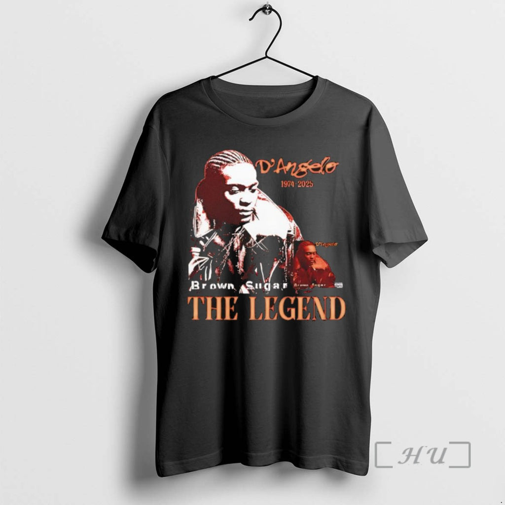 Officials Legendary Rb Singer Dangelo Rest In Peace T Shirt Sweater