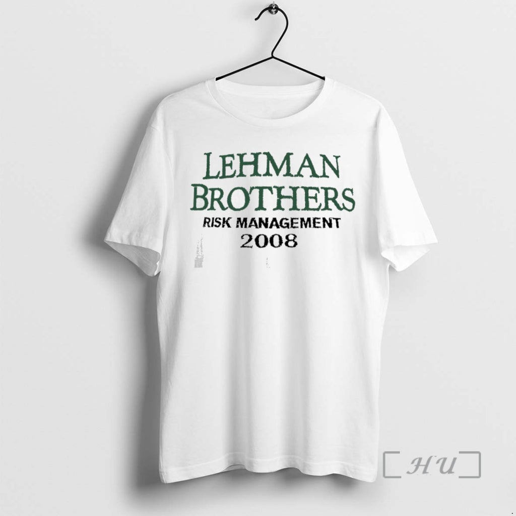Officials Lehman Brothers Risk Management 2008 T Shirt Sweater