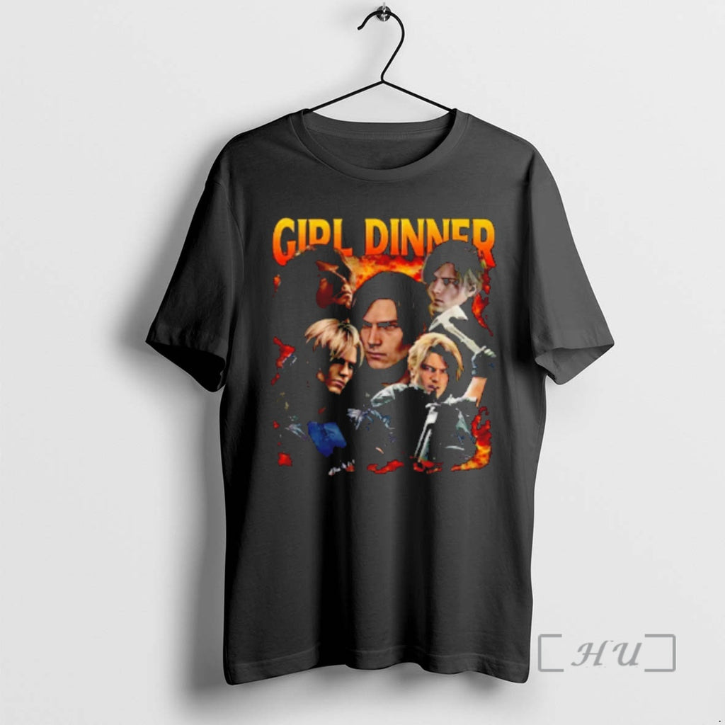 Officials Leon Kennedy Girl Dinner Graphic