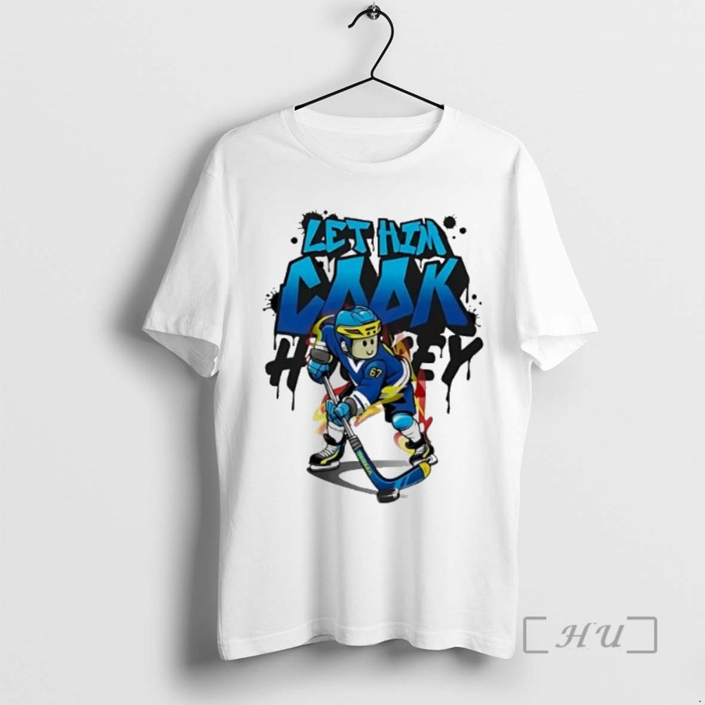 Officials Let Him Cook Hockey Cartoon Shirt Hoodie Sweatshirt | PurePodTees.com