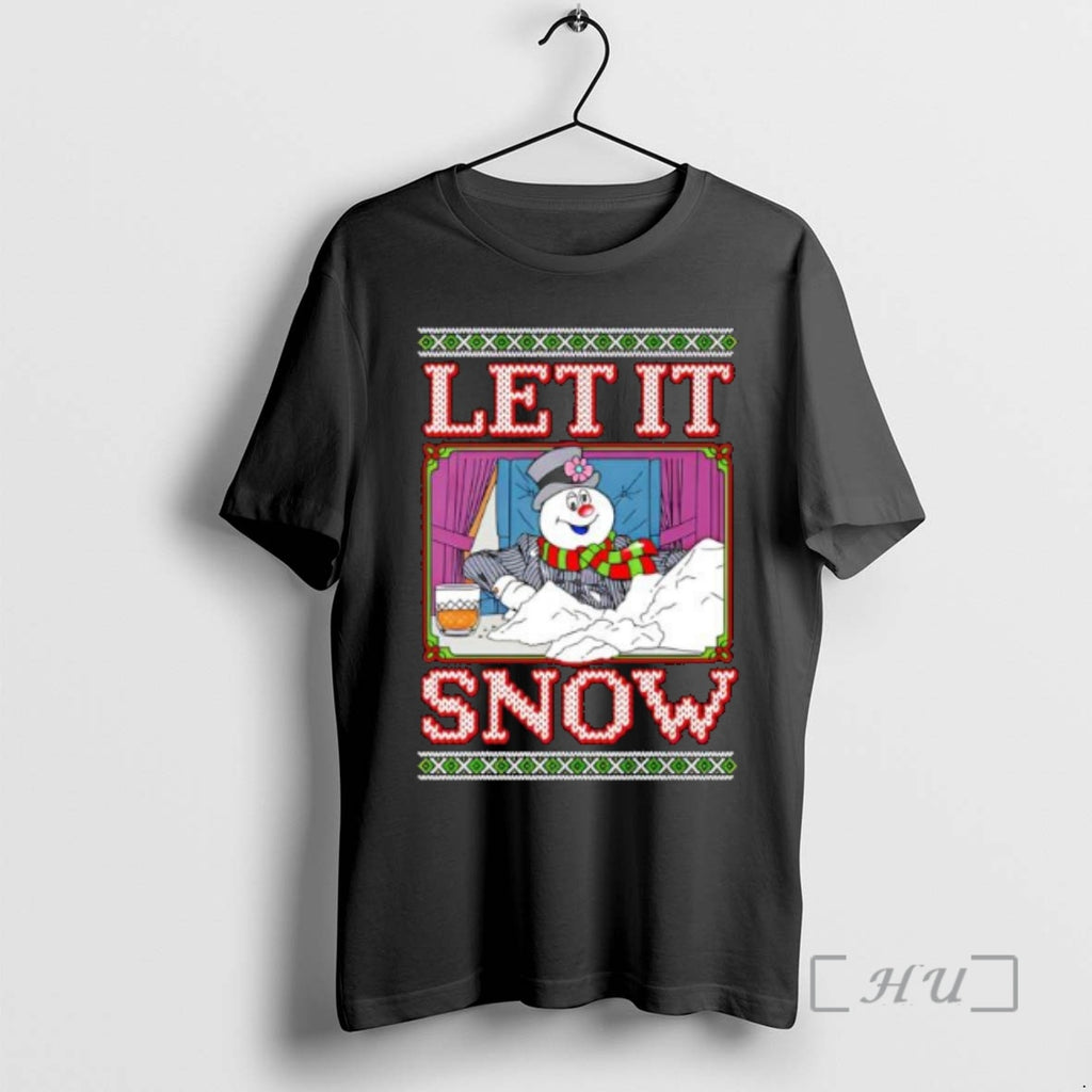 Officials Let It Snow Frosty Christmas Shirt Hoodie Sweatshirt | PurePodTees.com