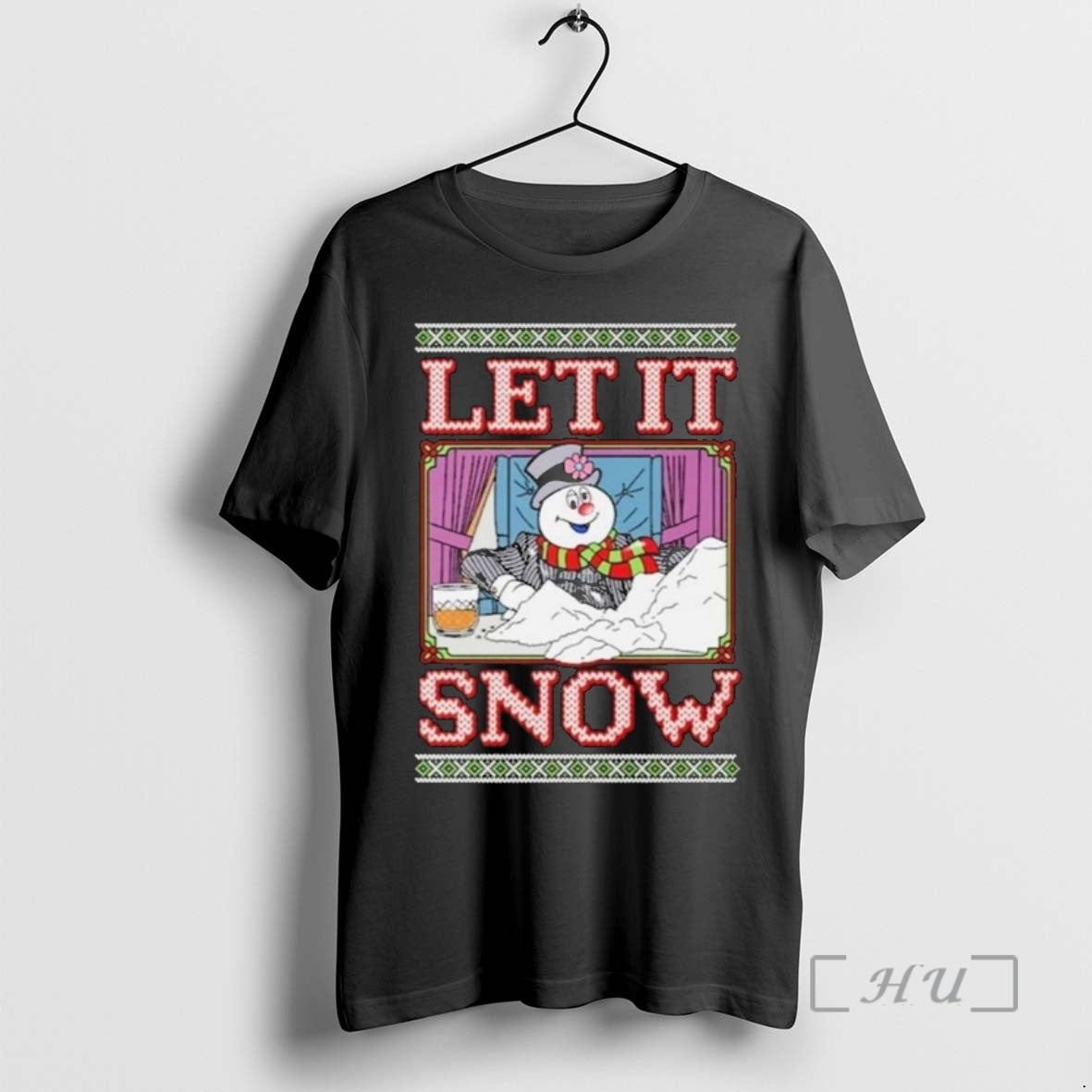 Officials Let It Snow Frosty Ugly Holiday Christmas Shirt Hoodie Sweatshirt | PurePodTees.com