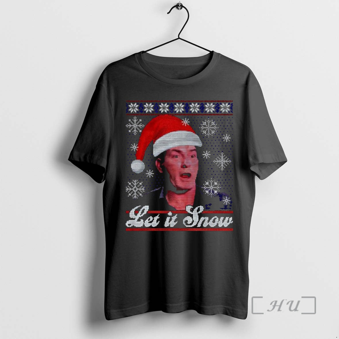 Officials Let It Snow Tacky Snowflakes Christmas Shirt Hoodie Sweatshirt | PurePodTees.com