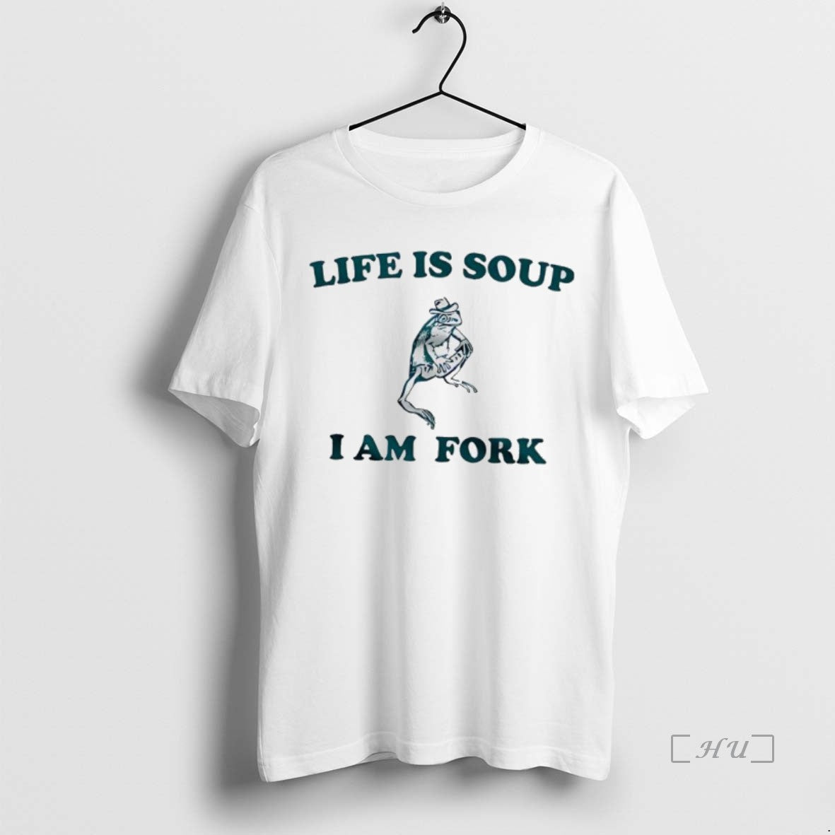 Officials Life Is Soup I Am Fork Frog Vintage Shirt Hoodie Sweatshirt | PurePodTees.com