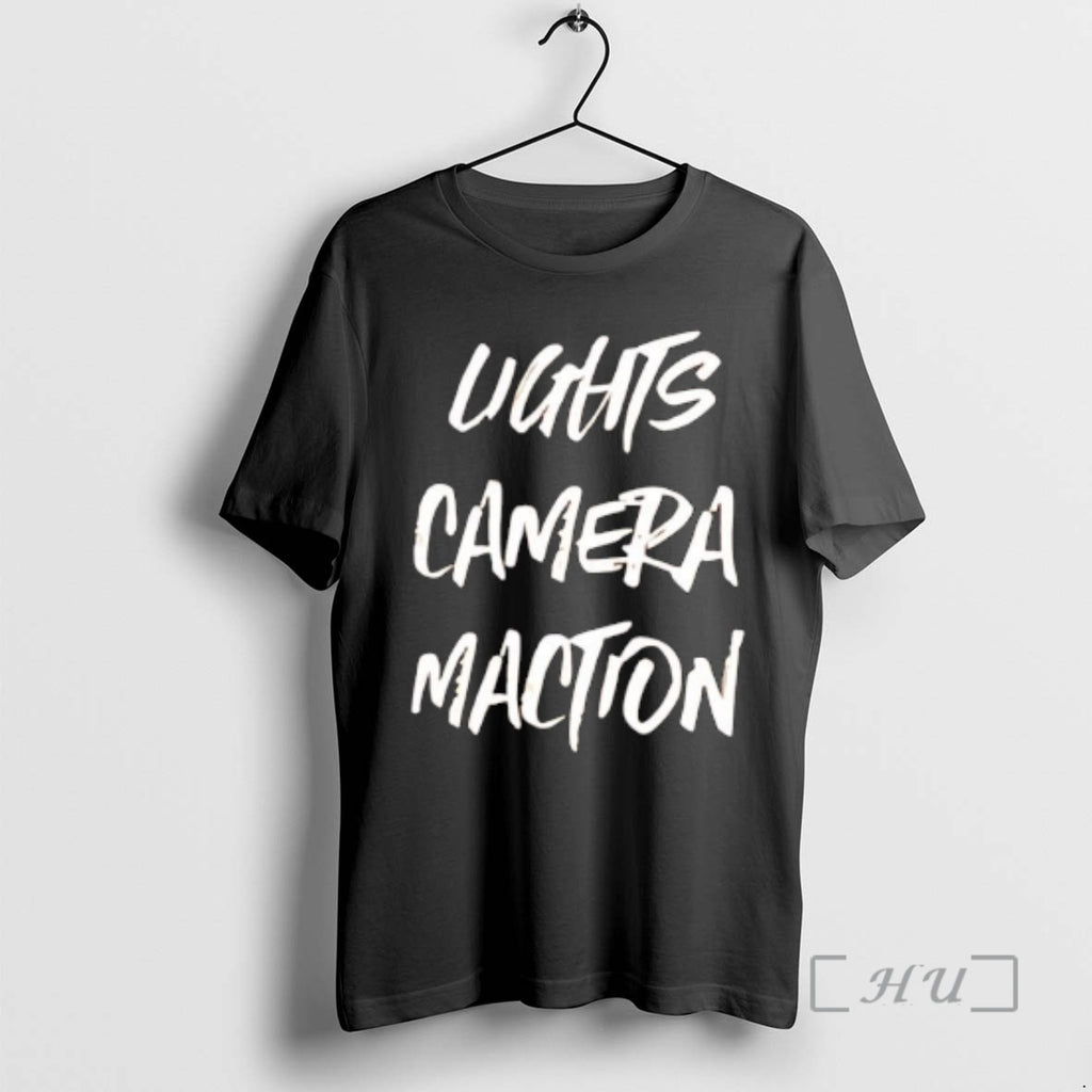 Officials Lights Camera Maction Capital Letters Shirt Hoodie Sweatshirt | PurePodTees.com