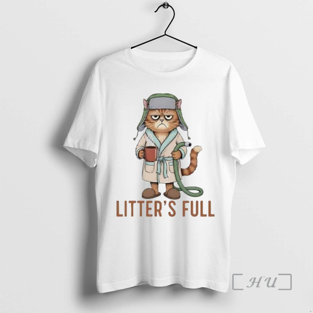 Officials Litters Full Funny Cat Lovers Christmas Shirt Hoodie Sweatshirt | PurePodTees.com