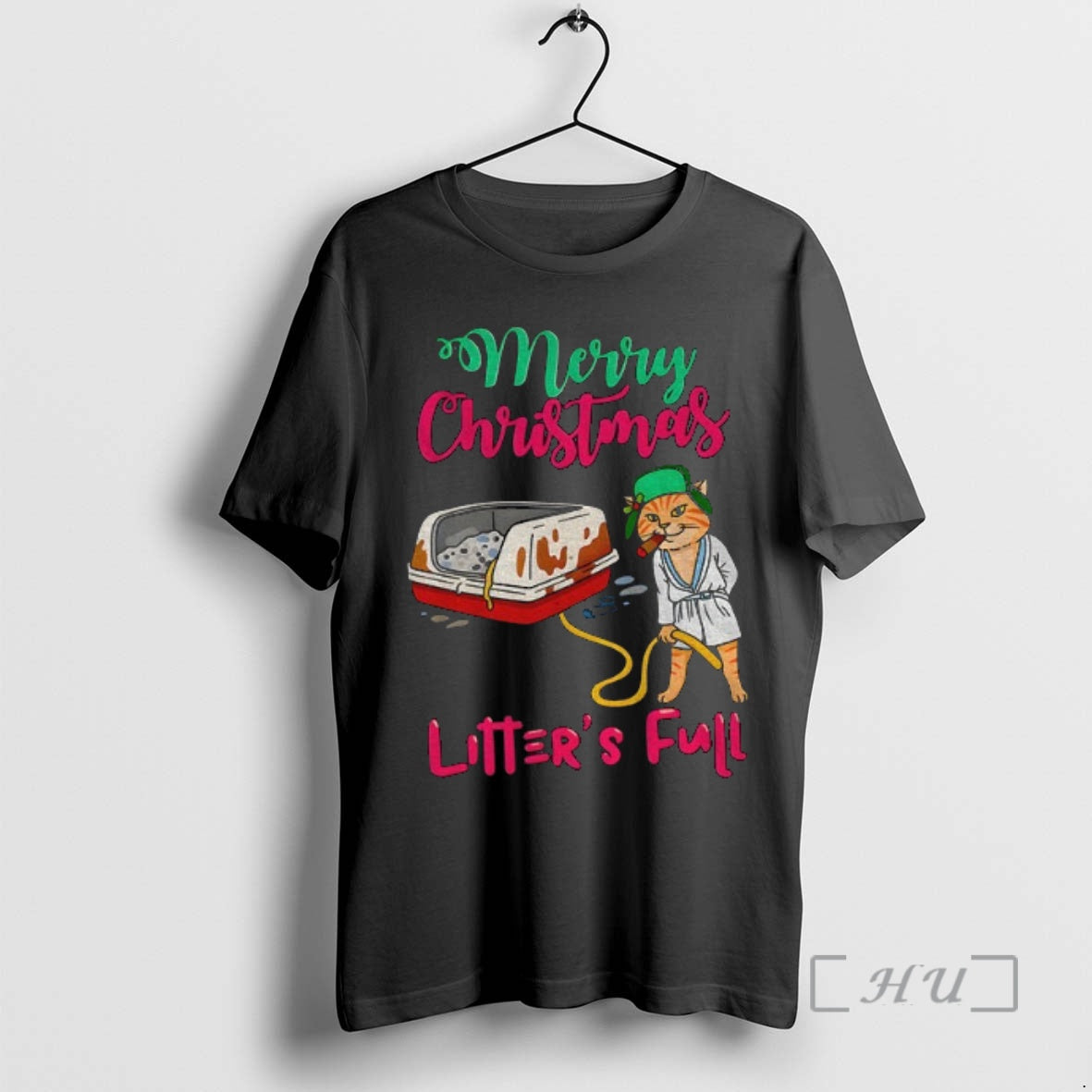 Officials Litters Full Christmas Cat Meme Shirt Hoodie Sweatshirt | PurePodTees.com
