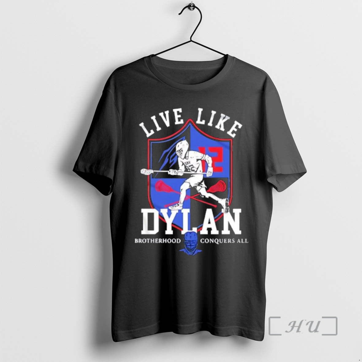 Officials Live Like Dylan Veselic Brotherhood Conquers All Black Shirt Hoodie Sweatshirt | PurePodTees.com