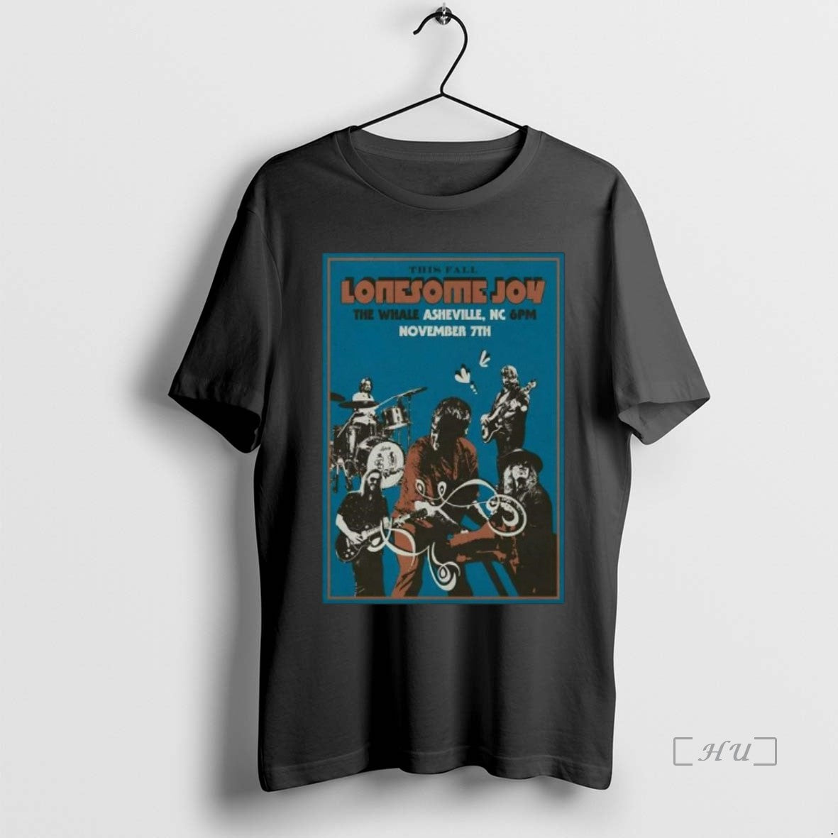Officials Lonesome Joy November 7 2025 The Whale Outpost In Asheville Nc Premium T Shirts Hoodie Sweatshirt | PurePodTees.com