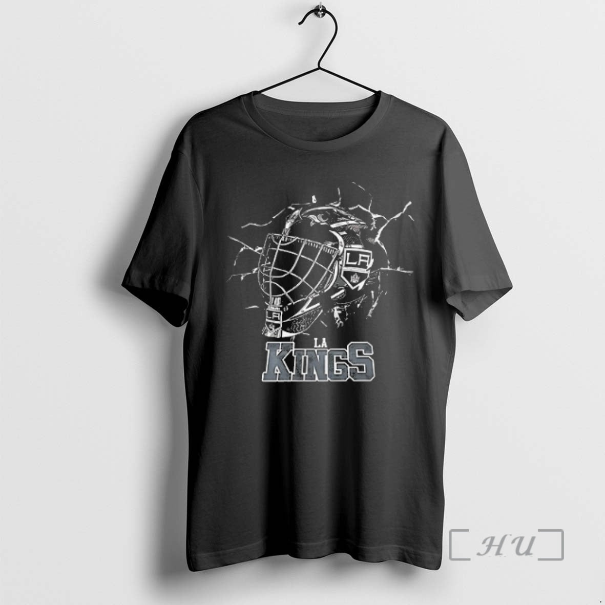Officials Los Angeels Kings Lion Mascot Helmet Shirt Hoodie Sweatshirt | PurePodTees.com