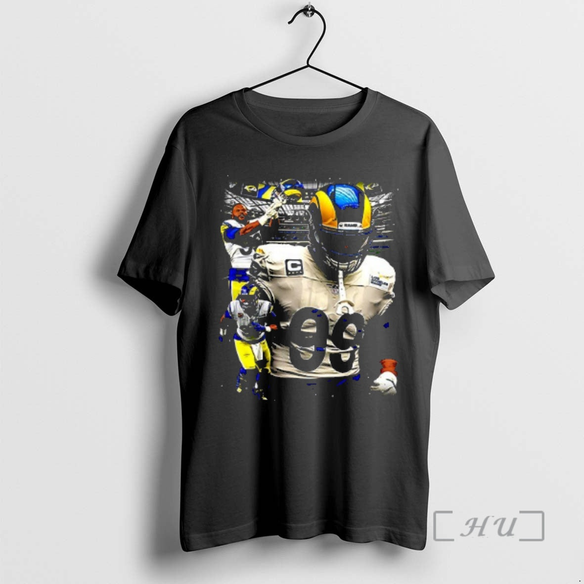 Officials Los Angeels Rams Aaron Donald Graphic Vintage Shirt Hoodie Sweatshirt | PurePodTees.com