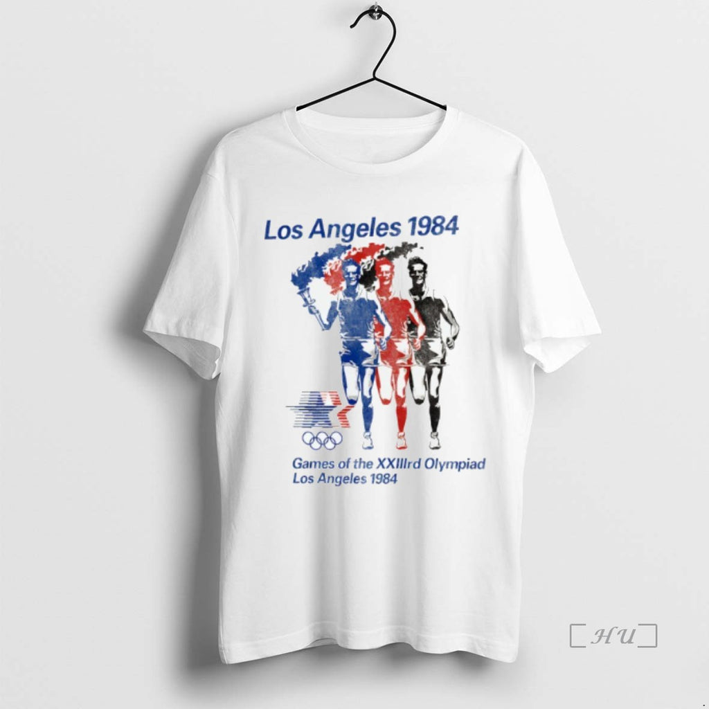 Officials Los Angeles 1984 Games Of The Xxiiird Olympiad Los Angeles 1984 Premium T Shirts Hoodie Sweatshirt