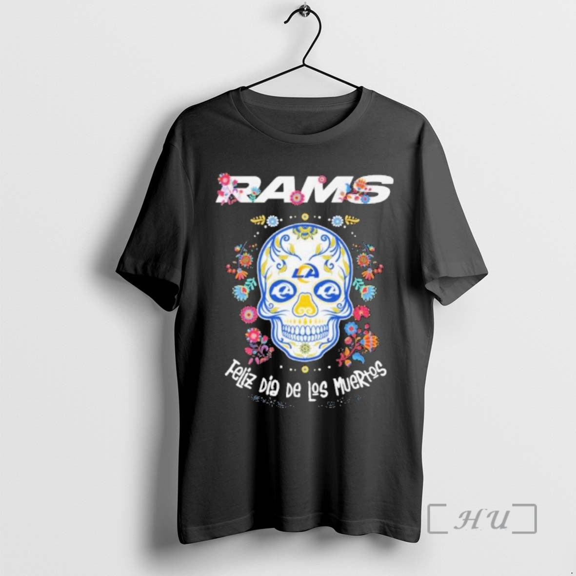 Officials Los Angeles Ams Feliz Dia De Los Muertos Shirt Hoodie Sweatshirt | PurePodTees.com