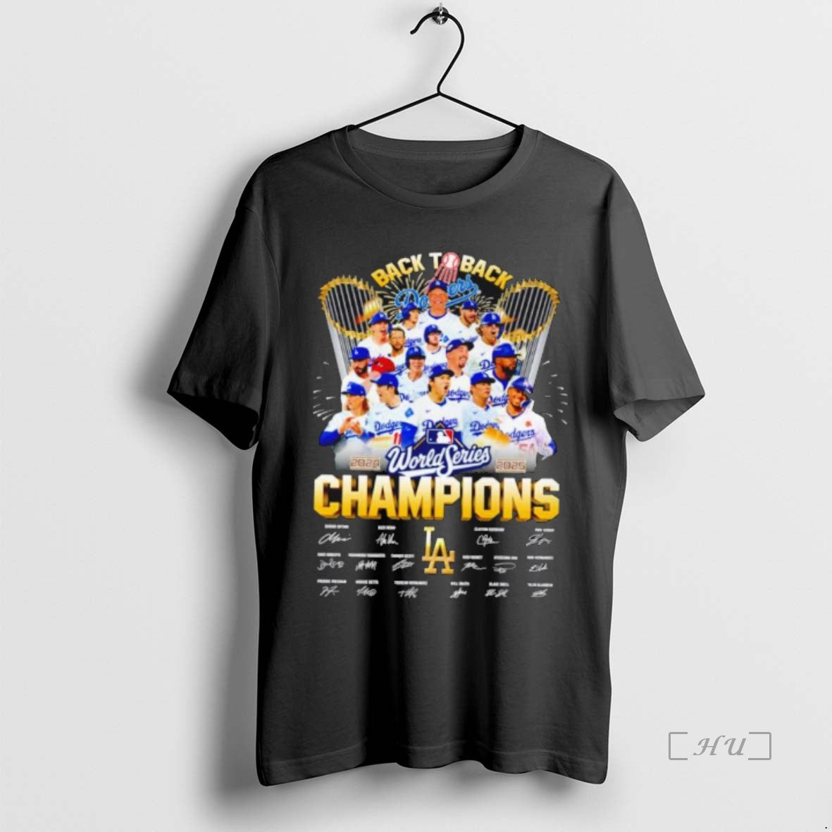 Officials Los Angeles Dodgers 2024 2025 World Series Champions Back To Back Shirt Hoodie Sweatshirt | PurePodTees.com