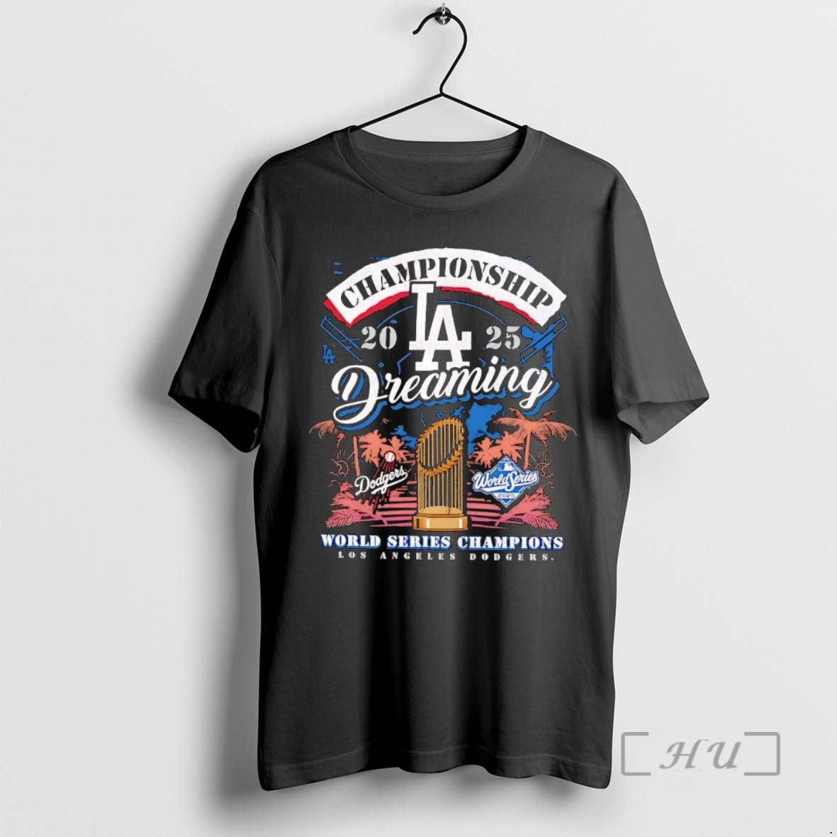 Officials Los Angeles Dodgers 2025 Champions Dreaming World Series Shirt Hoodie Sweatshirt | PurePodTees.com