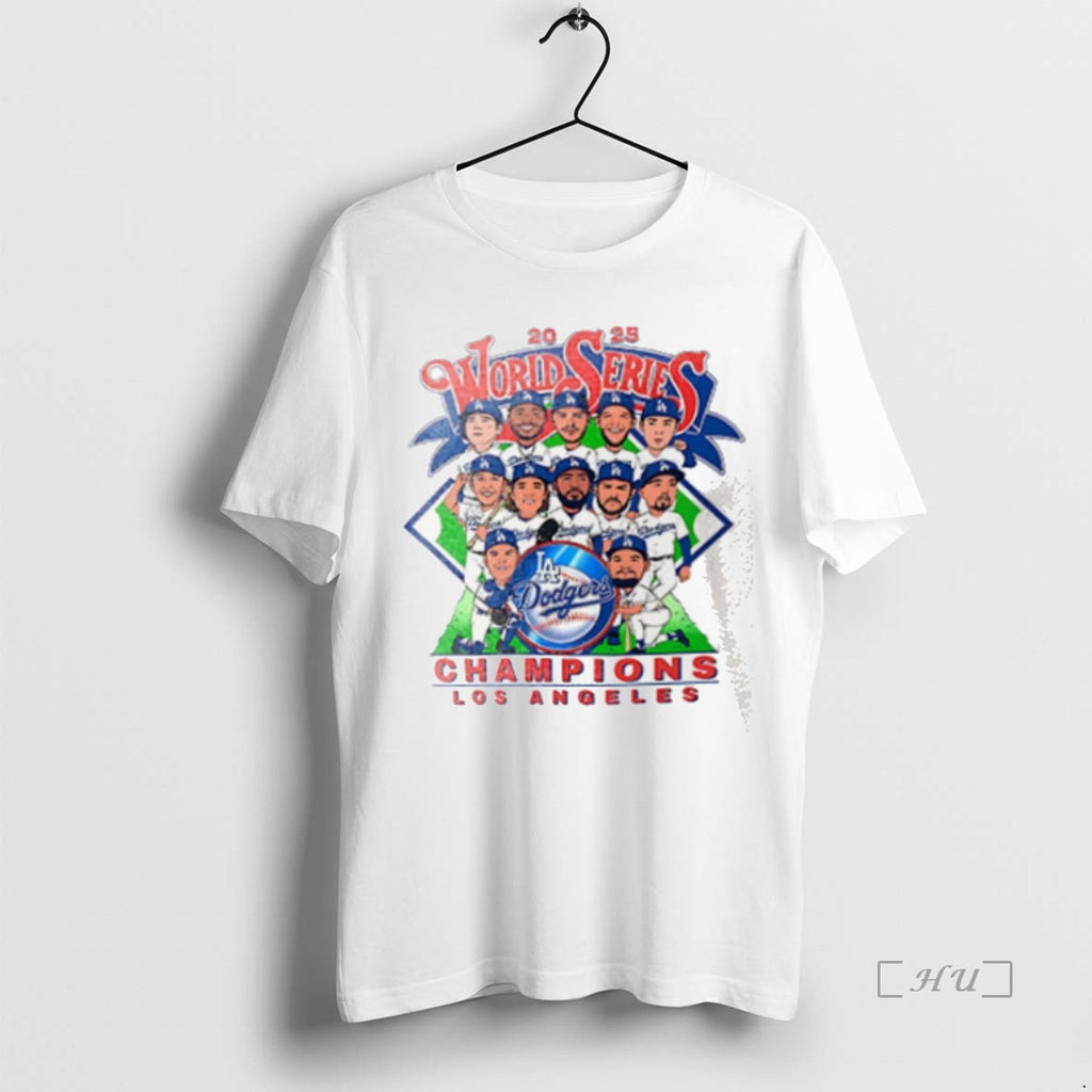 Officials Los Angeles Dodgers 2025 World Series Champions Baseball Team Shirt Hoodie Sweatshirt | PurePodTees.com