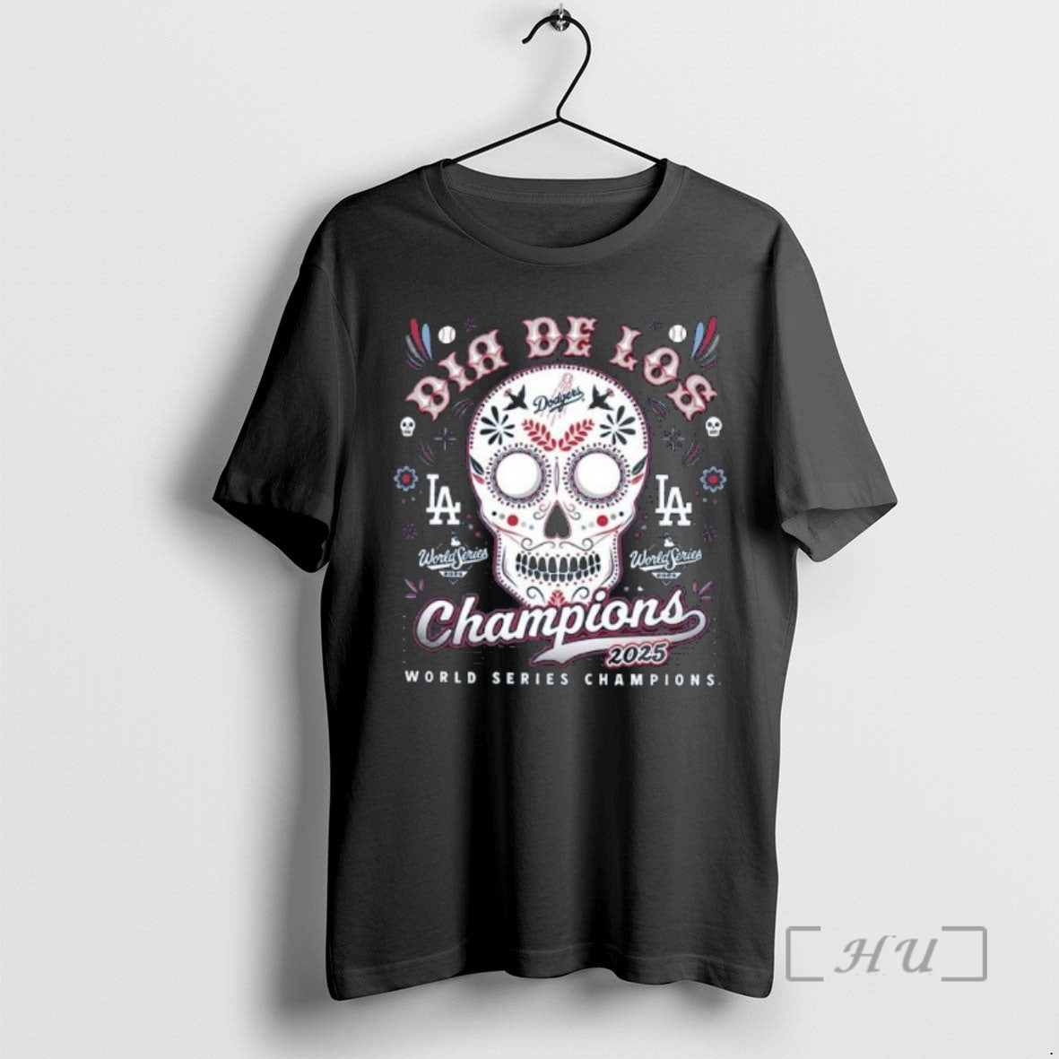 Officials Los Angeles Dodgers 2025 World Series Champions Dia De Los Champions Franklin Premium Shirt Hoodie Sweatshirt