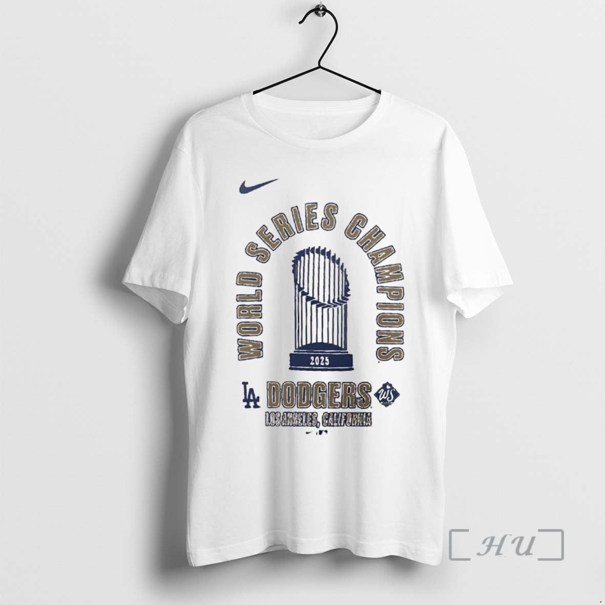 Officials Los Angeles Dodgers 2025 World Series Champions Trophy Shirt Hoodie Sweatshirt | PurePodTees.com