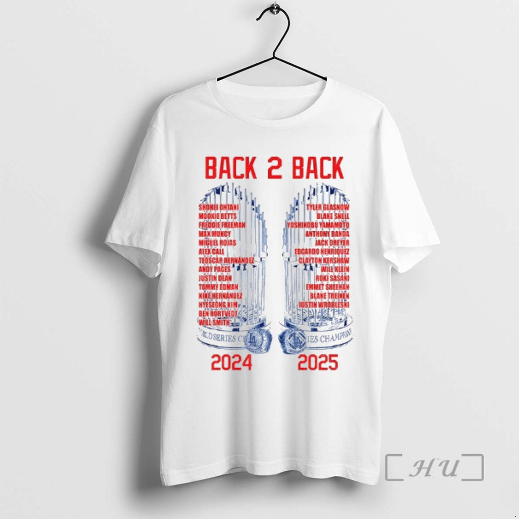 Officials Los Angeles Dodgers All Day Everyday Back To Back 9x World Series Champions 2024 Shirt Hoodie Sweatshirt