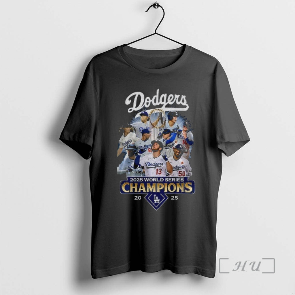 Officials Los Angeles Dodgers All Team 2025 World Series Champions Cup Mlb Graphic Premium Shirt Hoodie Sweatshirt