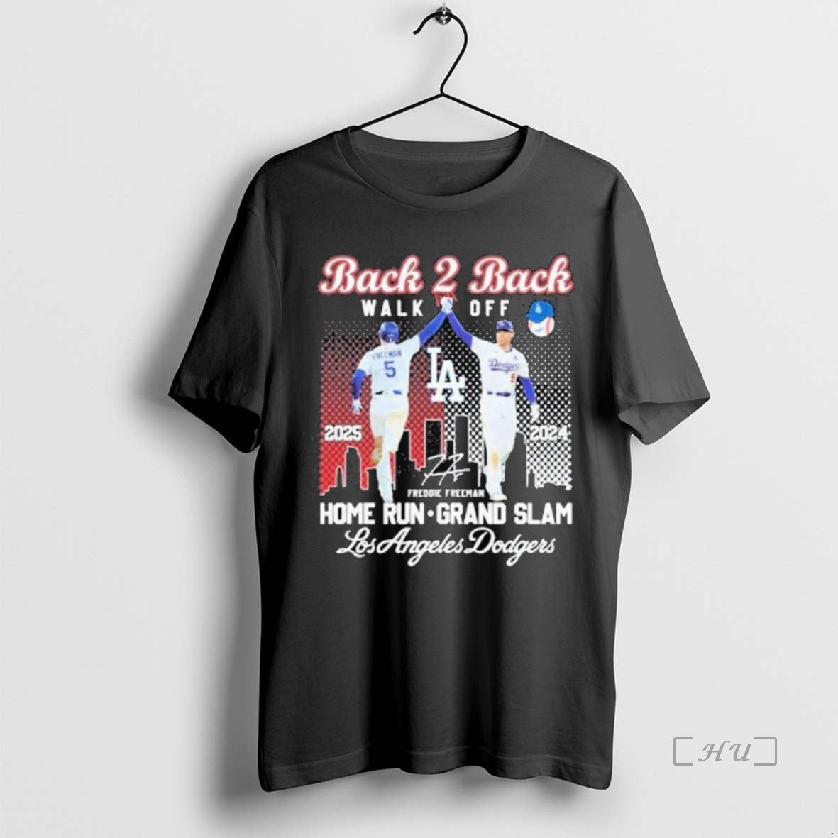 Officials Los Angeles Dodgers Freddie Freeman Back To Back Walk Off Home Run Grand Slam Shirt Hoodie Sweatshirt