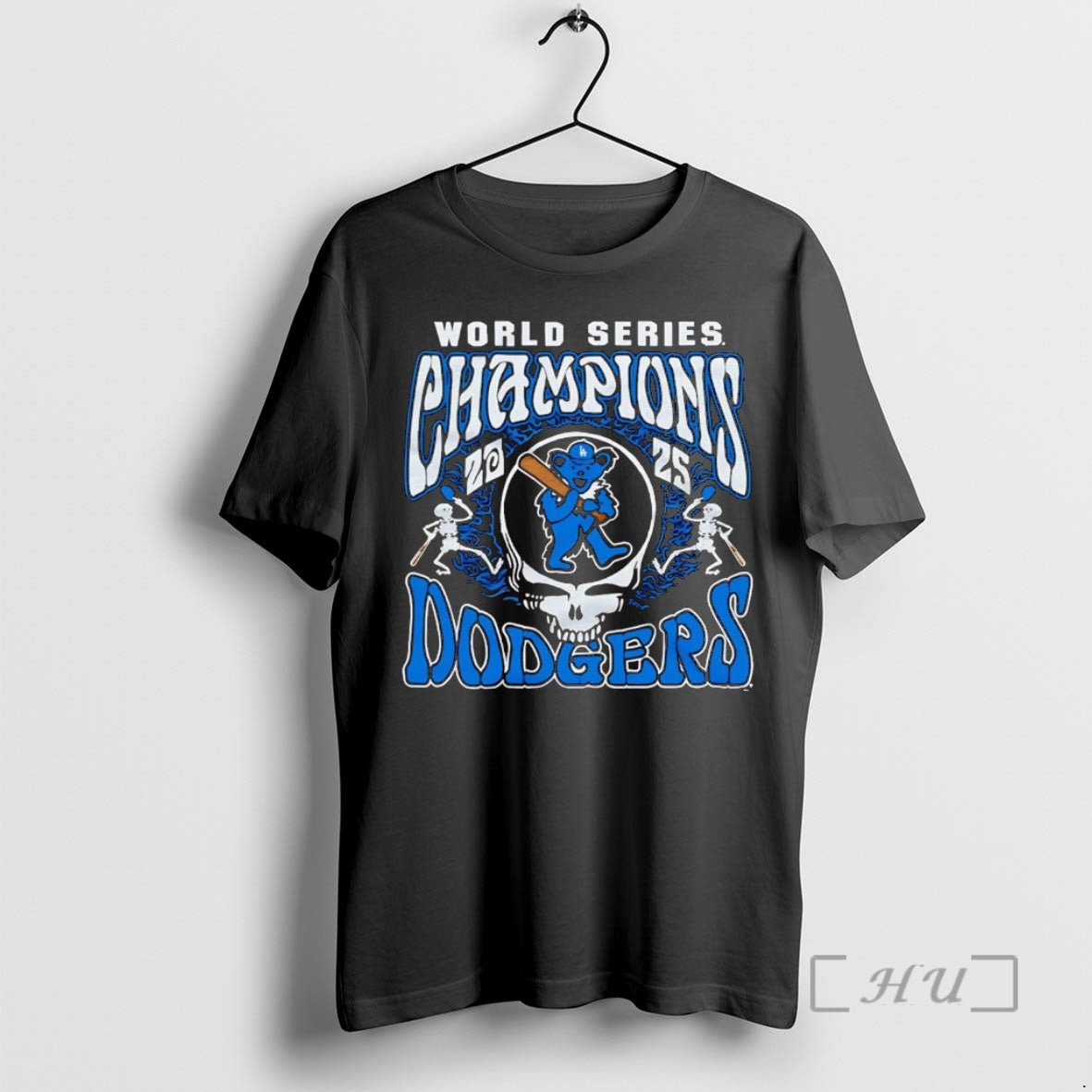 Officials Los Angeles Dodgers Grateful Dead World Series Champions 2025 Shirt Hoodie Sweatshirt | PurePodTees.com