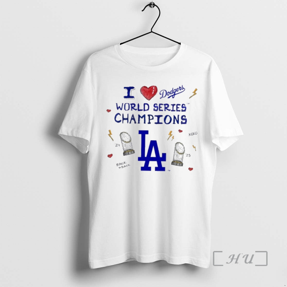 Officials Los Angeles Dodgers I Heart World Series Champs Shirt Hoodie Sweatshirt | PurePodTees.com