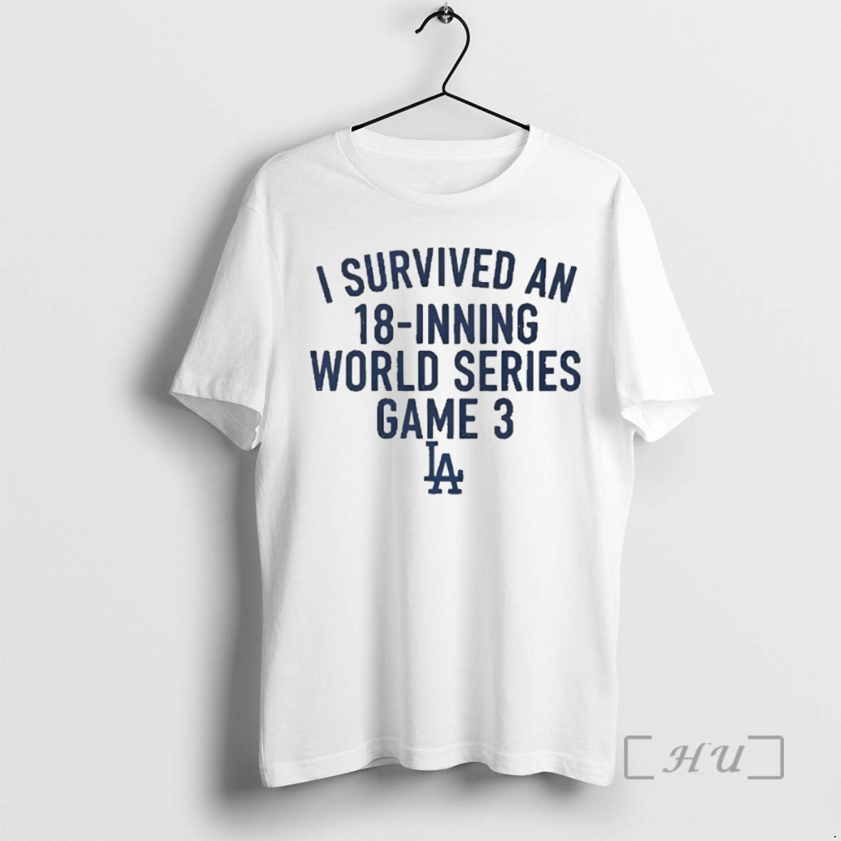 Officials Los Angeles Dodgers Mlb Baseball I Survived An 18 Inning World Series Game Shirt Hoodie Sweatshirt
