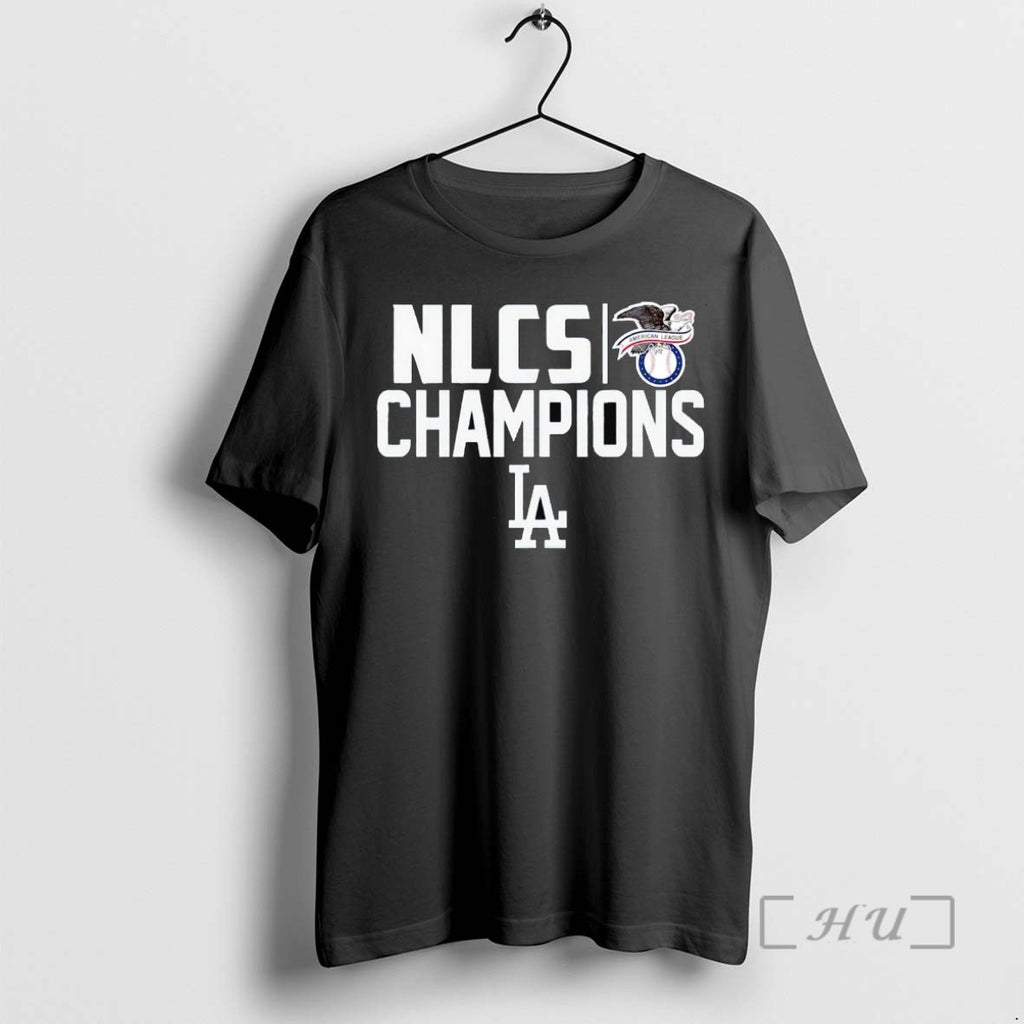 Officials Los Angeles Dodgers Nlcs Champions 2025 T Shirt Sweater