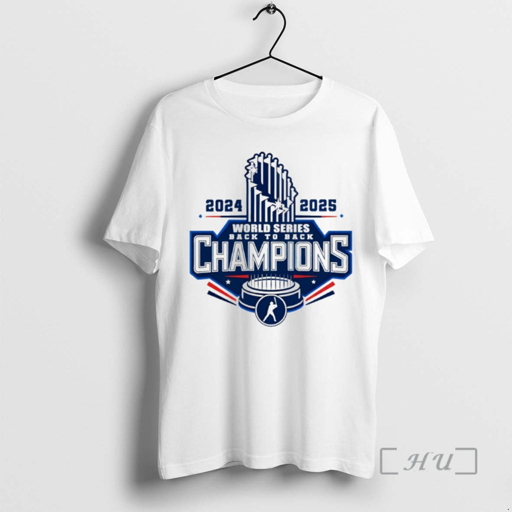 Officials Los Angeles Dodgers Trophy World Series Back To Back 2024 2025 Champions Mlb Premium Shirt Hoodie Sweatshirt