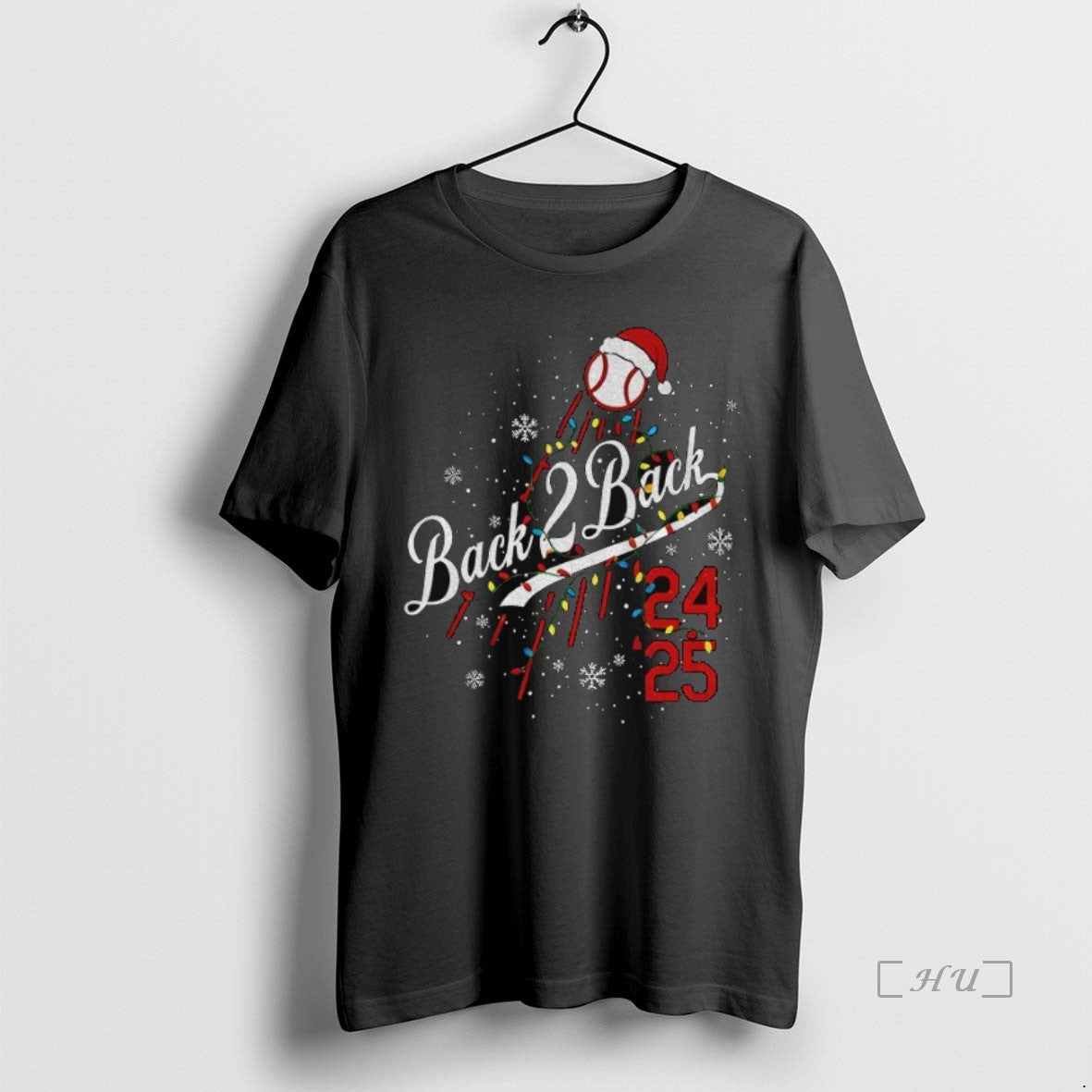 Officials Los Angeles Dodgers World Series 2024 2025 Back To Back Champions Merry Christmas Premium Shirt Hoodie Sweatshirt