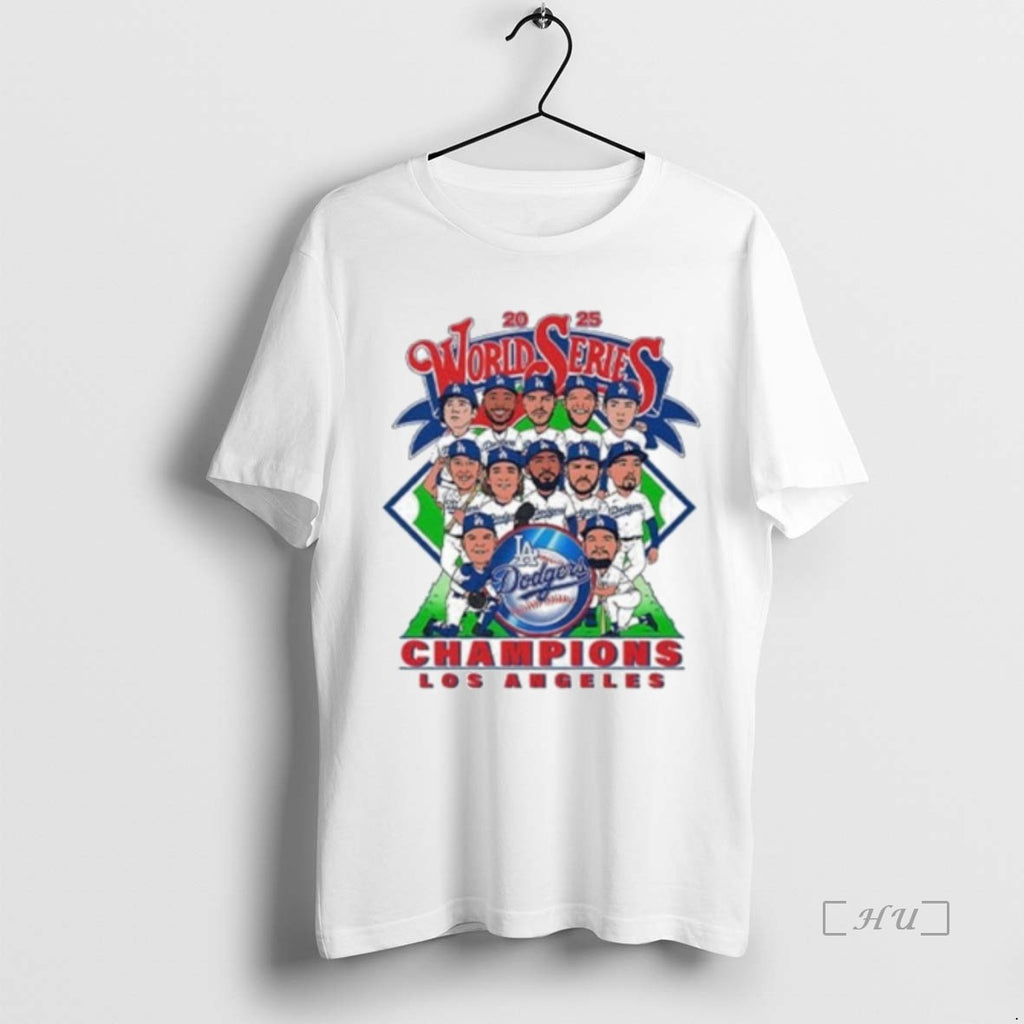 Officials Los Angeles Dodgers World Series Champions 2025 Shirt Hoodie Sweatshirt | PurePodTees.com