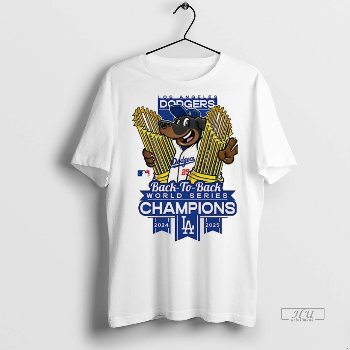 Officials Los Angeles Dodgers World Series Champions Back To Back 2024 2025 Premium Shirt Hoodie Sweatshirt | PurePodTees.com