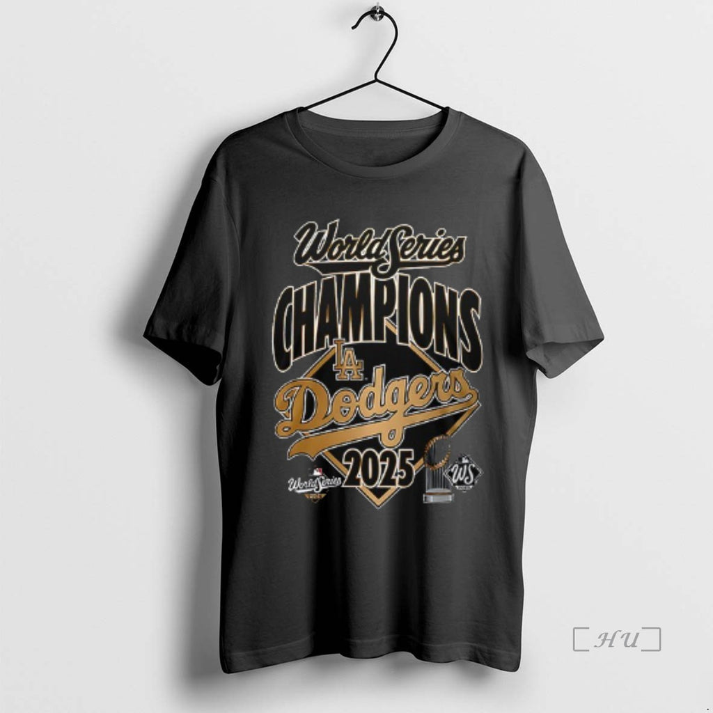 Officials Los Angeles Dodgers Back To Back 2025 World Series Champions Team Graphic Double Sided Shirt Hoodie Sweatshirt