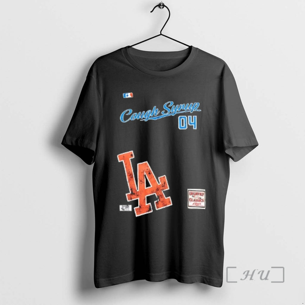 Officials Los Angeles Dodgers Thats A Awful Lot Cough Syrup 04 Logo Shirt Hoodie Sweatshirt | PurePodTees.com