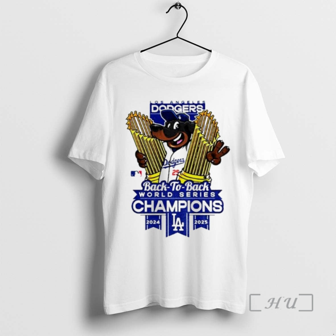 Officials Los Angeles Dodgers World Champions Trophies Back To Back 2024 2025 Ornaments Premium Shirt Hoodie Sweatshirt