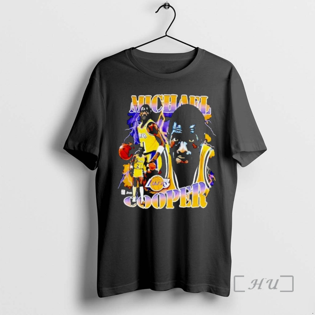 Officials Los Angeles Lakers Mitchell Cooper Retro Shirt Hoodie Sweatshirt | PurePodTees.com