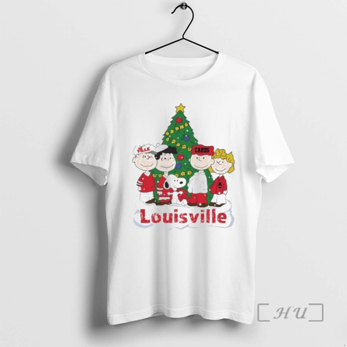 Officials Louisville Cardinals X The Peanuts Christmas Shirt Hoodie Sweatshirt | PurePodTees.com