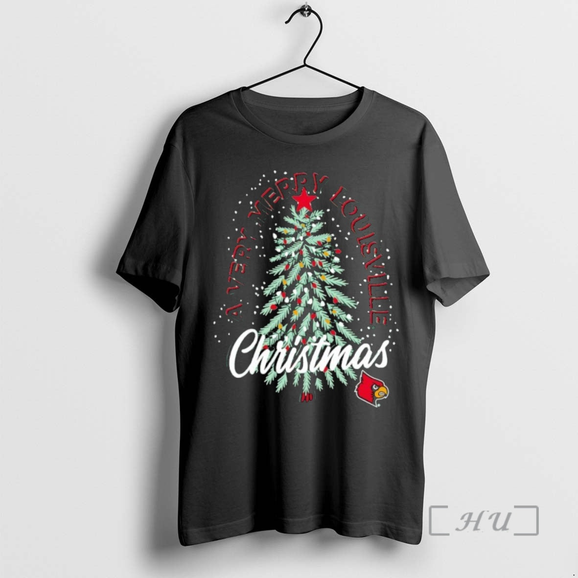 Officials Louisville Cardinals A Very Merry Arizona Christmas Tree Shirt Hoodie Sweatshirt | PurePodTees.com