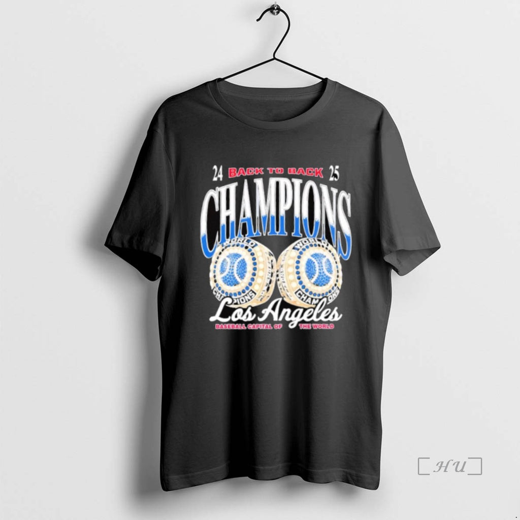 Officials Love Los Angeles Dodgers Baseball Back To Back World Series 2025 Champs Premium Shirt Hoodie Sweatshirt