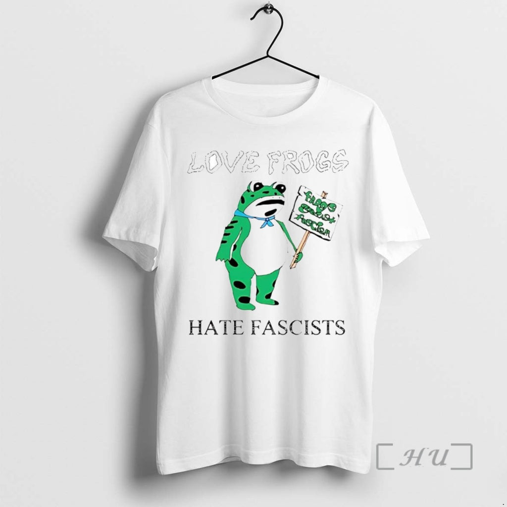 Officials Love Frogs Hate Fascists T Shirt Sweater