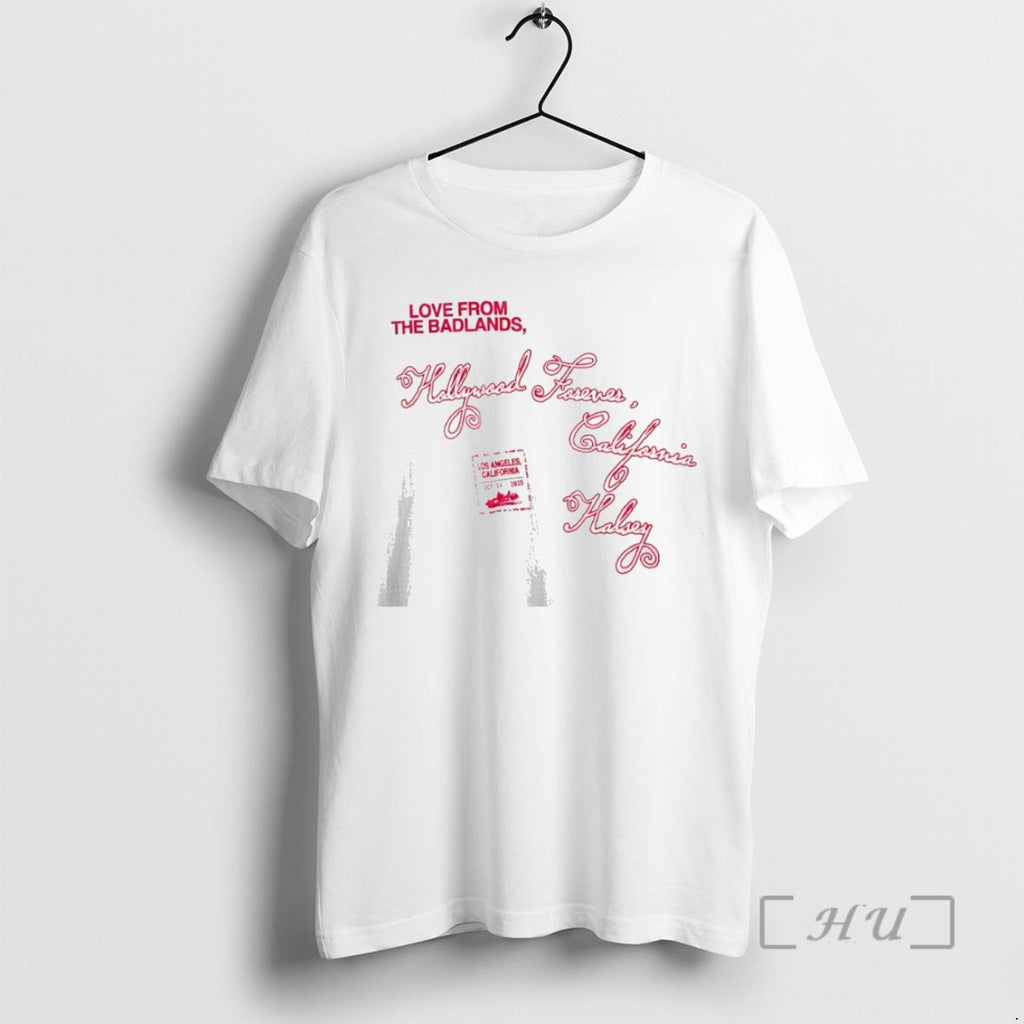 Officials Love From Badlands Hollywood Forever California Halsey T Shirt Sweater