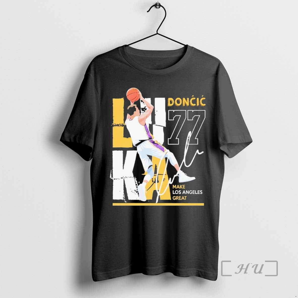 Officials Luka Doncic Make Los Angeles Great Shirt Hoodie Sweatshirt | PurePodTees.com