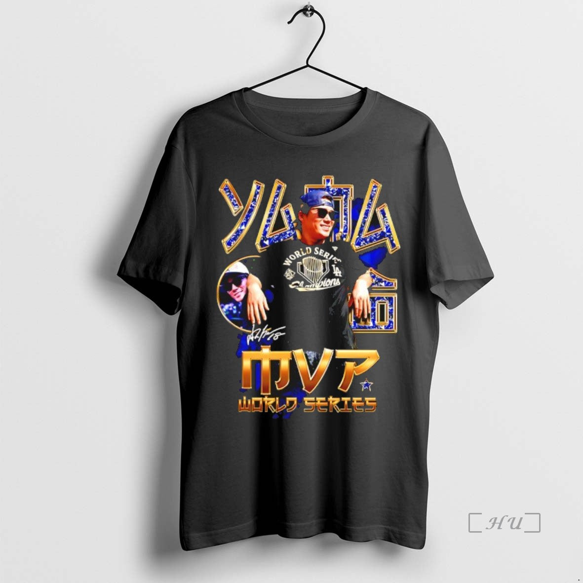 Officials Mvp Yoshinobu Yamamoto Los Angeles Dodgers 2025 World Series Champions Japanese Signature Premium Shirt Hoodie...